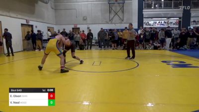 160 lbs Consy 3 - Ewan Olson, Derry vs Vance Neal, Woodrow Wilson-WV