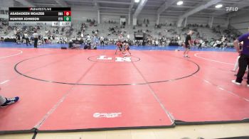 106 lbs Rr Rnd 3 - Asadadeen Moazeb, Diesel Wrestling Academy vs Hunter Johnson, Yeti: Special Forces