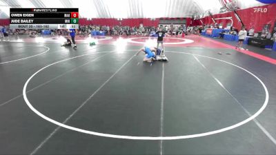 161-162 lbs Round 2 - Owen Eigen, Mahtomedi vs Jude Bailey, Minnewaska