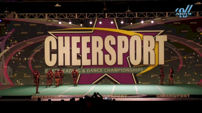 Totally Awesome Cheer Lady Red 2023 L2 Senior D2 Small 2023 Cheersport National All Star 0747