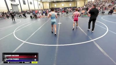 138 lbs Cons. Round 3 - Tanner Becker, MN vs Colston Parks, MO