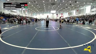 81 lbs Champ. Round 2 - Trenton Meyers, Whitney Point Youth Wrestling Club vs Keegan Pearce, Apex Wrestling NYC (Hudson Valley)