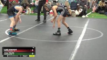 72 lbs Round 7 (8 Team) - Luke Donahue, Donahue Black vs Cole Palma, Neighborhood