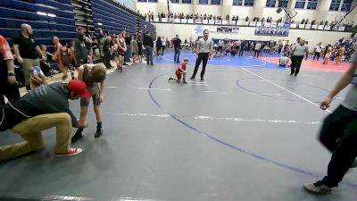 58 lbs Quarterfinal - Owen Landers, Rogers Iron Wrestling vs Corbin Robinson, Panther Youth Wrestling