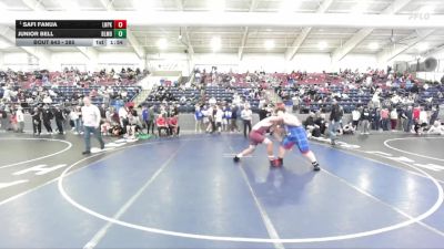 285 lbs Champ. Round 2 - Safi Fanua, Lone Peak vs Junior Bell, Ben Lomond