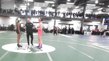 152 lbs Quarterfinal - Ana Carolina Mindin Lockard, BTS- Brooklyn Technical vs Asanya Brahan, Monroe Woodbury