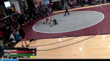 113 lbs Cons. Round 4 - Zack Campbell, Post Falls vs Nolan Crosby, Mt. Spokane