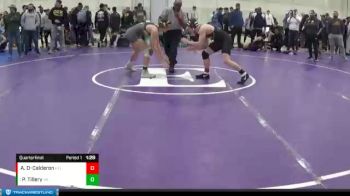 163 lbs Quarterfinal - Parker Tillery, Great Neck Wrestling Club vs Alejandro Davis-Calderon, Kellam