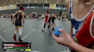 100 lbs Round 1 - Brendon Barnett, Quest vs Jace Tierce, Crossroads Wrestling