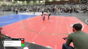 98 lbs Consi Of 8 #1 - Wyatt Hutchings, Intermountain vs Remington Parton, Battle Mountain WC