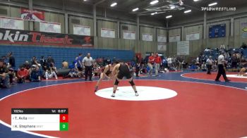 182 lbs 3rd Place - Tyler Avila, Porterville vs Kodiak Stephens, Bret Harte