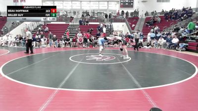 144 lbs Round 1 (16 Team) - Beau Hoffman, Jackson County vs Miller Guy, Pope