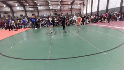 110 lbs Semis - Nixie Schooler, Juneau Youth Wrestling vs Isabelle Goedl, Steelclaw Wrestling Club