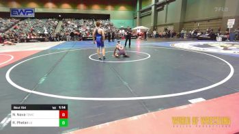 101 lbs Quarterfinal - Nathiel Nava, Top Dog Wrestling Club vs RJ Phelan, Lake Gibson