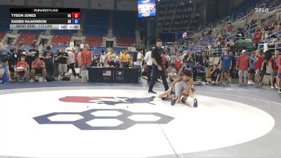 113 lbs Cons. Rd Of 64 - Tyson Jones, CA vs Kaden Haakinson, SD