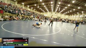 119 lbs Round 2 (4 Team) - Jake Mescher, Idaho 1 vs Colton Hankey, Crooks County