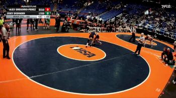 105 lbs 5th Place Match - Alex Gregorio-Perez, DeKalb vs Zoey Dodgers, Franklin Park-Northlake (Leyden)