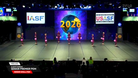 Almost Famous - Senior Premier Pom [2026 Senior Small Pom Prelims] 2026 The Dance Worlds