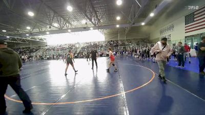 140 lbs Quarterfinal - Avery Colvin, Sanderson Wrestling Academy vs Abigail Tanner, Green Canyon Juniors