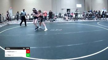 137 lbs Quarterfinal - Jaxson McBroom, Atc vs Huckleberry Nies, Casteel Junior HS Colts