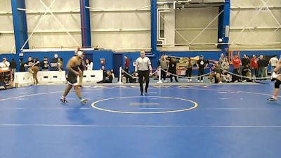 184 lbs Cons. Round 4 - Zachary Miller, Johnson & Wales (ri) vs Tucker Vician, Trinity (ct)