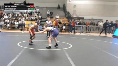 133 lbs Cons. Round 2 - Brody Toledo, Minnesota State Moorhead vs Bray Skinner, Sioux Falls