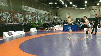 61kg Round 2 - Alexsa Matheson, Island Wrestling Academy vs Kai Pare, Coast Wrestling RTC