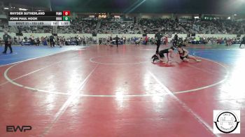 105 lbs Round Of 64 - Rhyder Sutherland, Pawhuska Huskies JH vs John Paul Hook, Broken Arrow