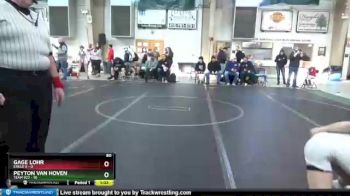 80 lbs Round 2 (4 Team) - Peyton Van Hoven, Team 922 vs Gage Lohr, Eagle X