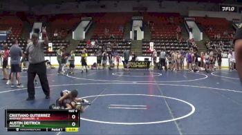 44 lbs Round 2 (6 Team) - Cristiano Gutierrez, Basement Brawlers vs Austin Deitrich, BadBass