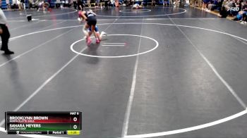 135 lbs Round 3 - Sahara Meyers, Lincoln East vs Brooklynn Brown, North Platte Girls