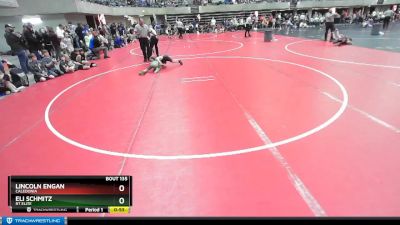 65 lbs Quarterfinal - Eli Schmitz, RT Elite vs Lincoln Engan, Caledonia