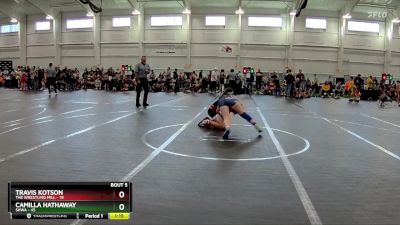 140 lbs Round 1 (10 Team) - Travis Kotson, The Wrestling Mill vs Camilla Hathaway, SHWA