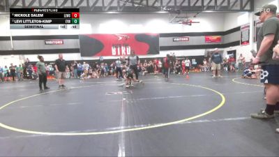 60 lbs Semifinal - Nickole Salem, Legacy Elite Wrestling Club vs Levi Littleton-Kimp, Summerville Takedown