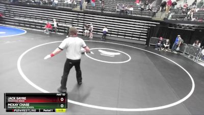 123 lbs Cons. Round 2 - McKay Chase, Farmington High School vs Jack Sayre, Mountain Ridge