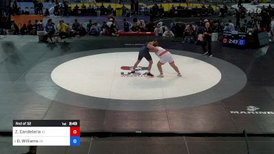 285 lbs Rnd Of 32 - Zayne Candelaria, AZ vs Oscar Williams, OK