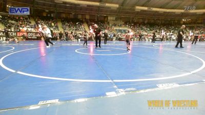 52 lbs Consi Of 8 #2 - Briggs Poupard, Dundee Wrestling vs Liam Martinez, Pomona Elite