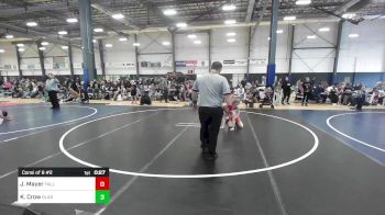 72 lbs Consi Of 8 #2 - Jazmine Mayer, Fallon Outlaws WC vs Kaitlyn Crow, Gladiator Wrestling