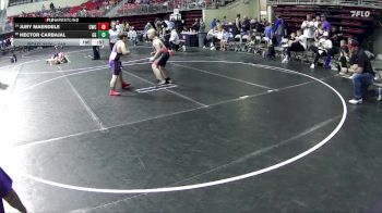 140 lbs Cons. Round 4 - Hector Carbajal, GI Grapplers vs Jury Maendele, Cozad Wrestling Club