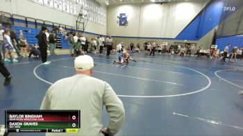 88 lbs Quarterfinal - Daxon Graves, Sky View vs Baylor Bingham, Bear River Wrestling Club