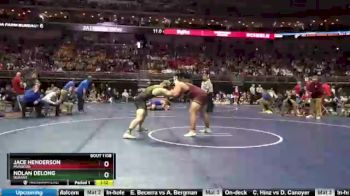 1A-285 lbs Champ. Round 1 - Jace Henderson, MVAOCOU vs Nolan Delong, Durant