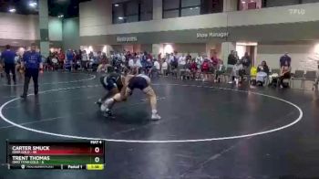 195 lbs Placement Matches (8 Team) - Carter Smuck, Iowa Gold vs Trent Thomas, Ohio Titan Gold