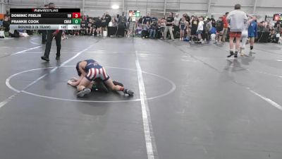 72 lbs Round 2 (6 Team) - Dominic Frelin, Valor Wrestling vs Frankie Cook, Contenders WA Blue