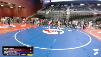 155-170 lbs Round 2 - Sarah Eddy, Top Of The Rock Wrestling Club vs Colette Moore, Jackson Hole Wrestling Club