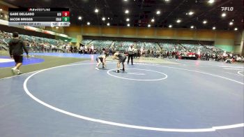 157 lbs Consi Of 8 #1 - Gabe Delgado, Arizona State vs Jacob Briggs, Embry-Riddle