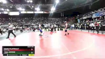 2A 220 lbs Cons. Round 2 - David Filiatrault, Bear Lake vs Treg Dimond, Valley