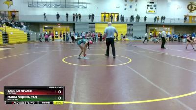 100 lbs Quarterfinal - Maria Siquina Can, Hillsboro vs Yaretzi Nevaeh, Century