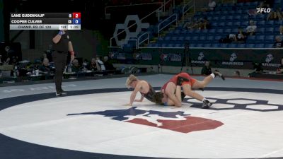157 lbs Champ. Rd Of 128 - Lane Gudenkauf, IA vs Cooper Culver, CA