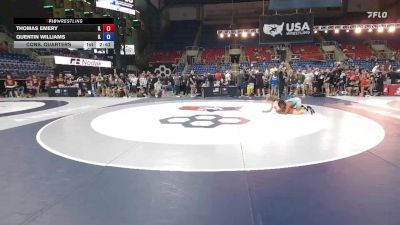 100 lbs Cons. Quarters - Thomas Emery, IL vs Quentin Williams, IL