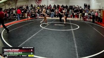 105 lbs 3rd Place Match - Amylianna SosaCruz, Central - Grand Junction vs Kenadee Stewart, Central - Grand Junction